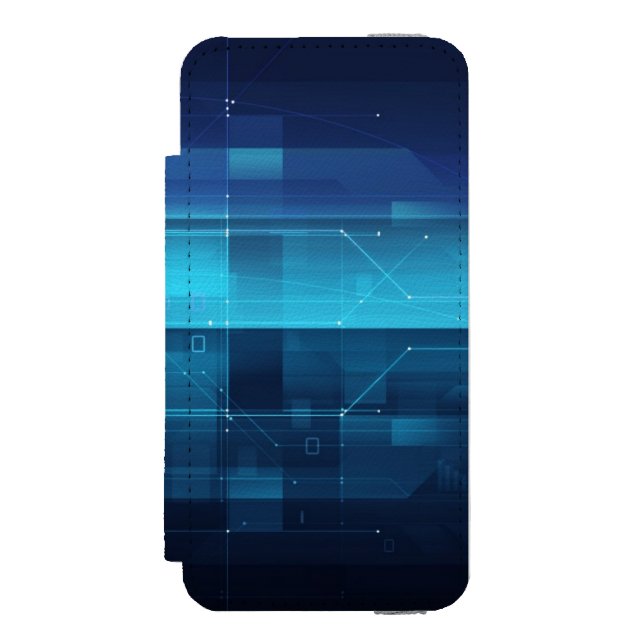 Kick - digital bakgrund för tech incipio iPhone wallet skal (Folio Framsidan)