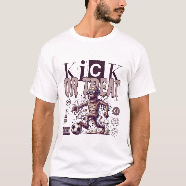 Kick eller Behandla T Shirt (Framsida)