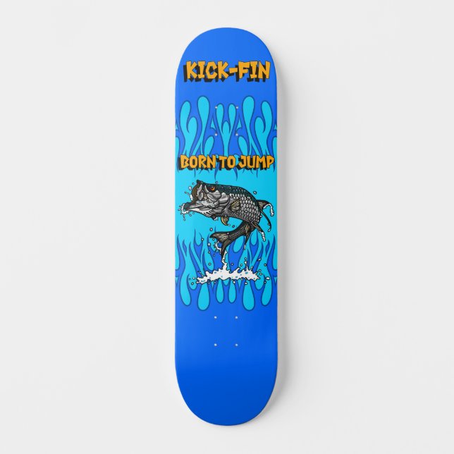 KICK-FIN: Tarpon Skateboard (Framsida)