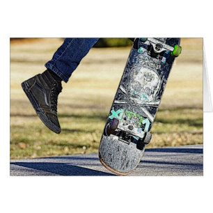 Kick Flip It Måleriskt OBS Kort