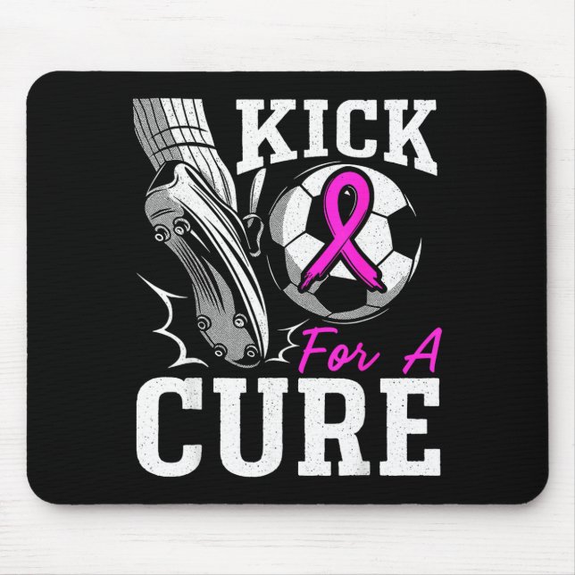 Kick For A Breast Cancer Awareness Nk Ribbon Socce Musmatta (Framsidan)