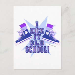Kick it Old school Vykort