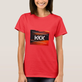 Kick Logotyp T-Shirt - fetstil och modern design