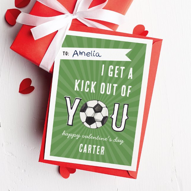 Kick out from You Ocer Classroom Valentine Card Inbjudningar (Skapare uppladdad)