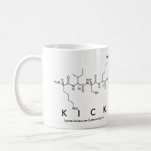 Kick peptide namn mugg