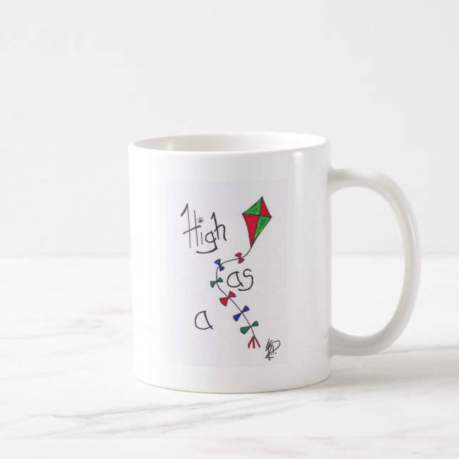 Kick som en drake kaffemugg (Höger)
