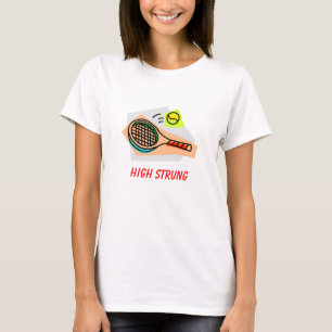 Kick strängd tennis t-shirt