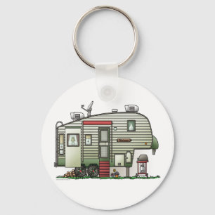 Kick - tech 5th rullar camparen Keychain Nyckelring