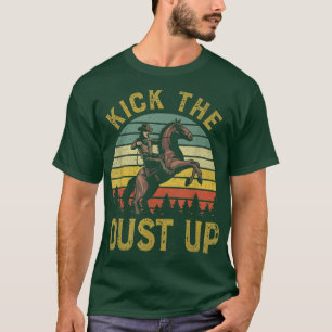 Kick Western Rodeo CowboyMusi Land T Shirt