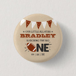 Kicka Big One | Fotboll 1:a födelsedag Knapp