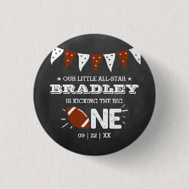 Kicka Big One | Fotboll 1:a födelsedag Knapp