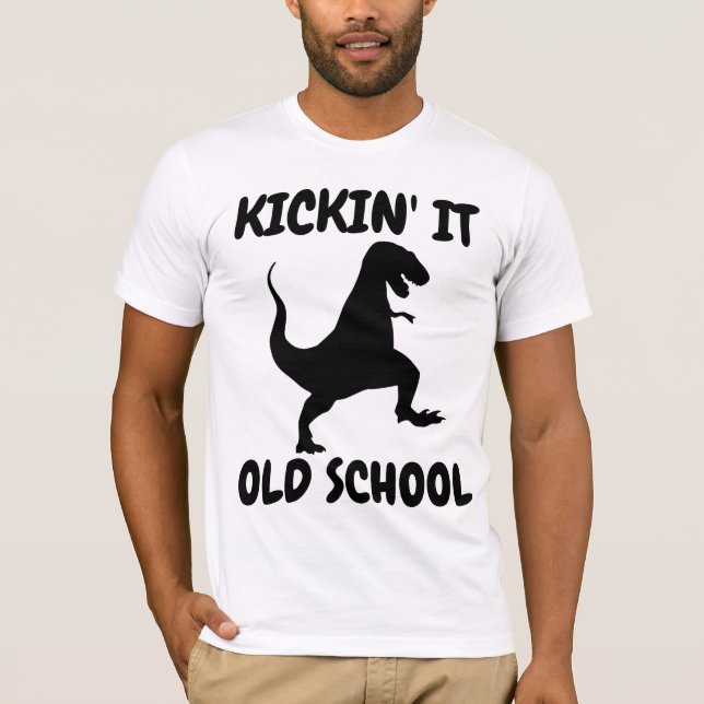 KICKA IT OLD SCHOOL T-shirts (Framsida)