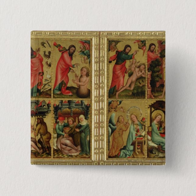 Kickaltare av St Peter i Hamburg Knapp (Framsida)