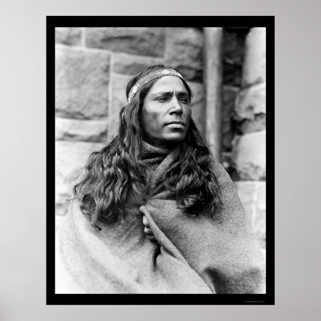 Kickapoo Indian Medicine Man 1917 Poster (Framsidan)