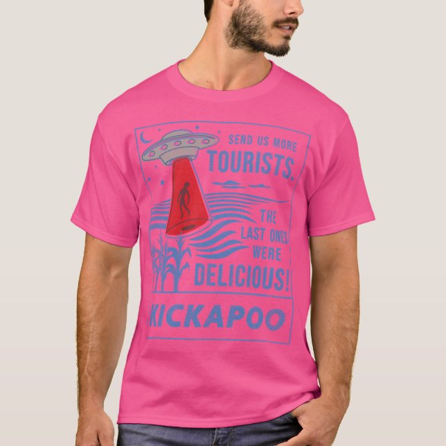 Kickapoo Tourism Saucer Shirt Design by Nicole Bla T (Framsida)