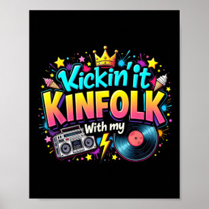 Kickar Det Med Min Släkt Funny Familjeåterförening Poster
