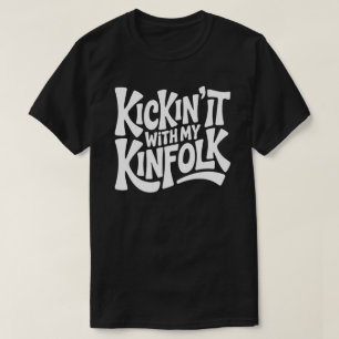 Kickar Det Med Min Släkt Stafamiljemöte T Shirt