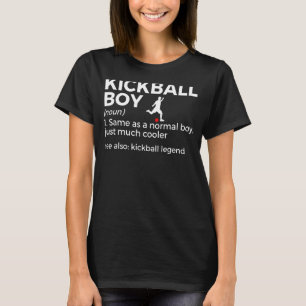 Kickball Boy Definition Kickball Player Kickball L T Shirt