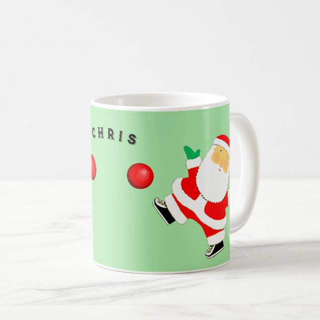 Kickball Christmas Collectible Kaffemugg (Framsida höger)