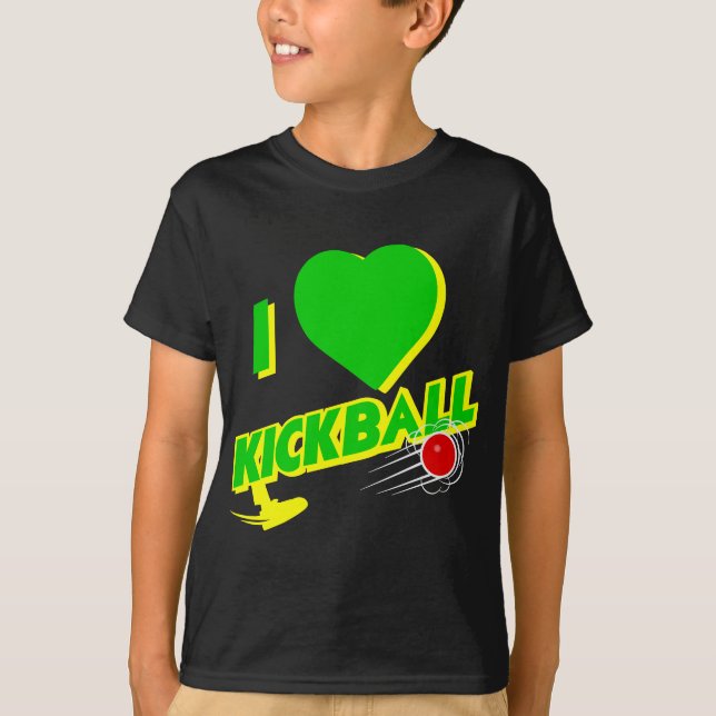 kickball grönt tee (Framsida)