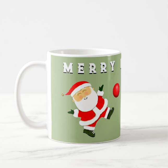 Kickball jul kollektion kaffemugg (Vänster)