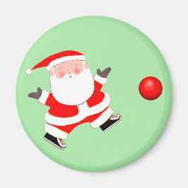 Kickball-jul Magnet