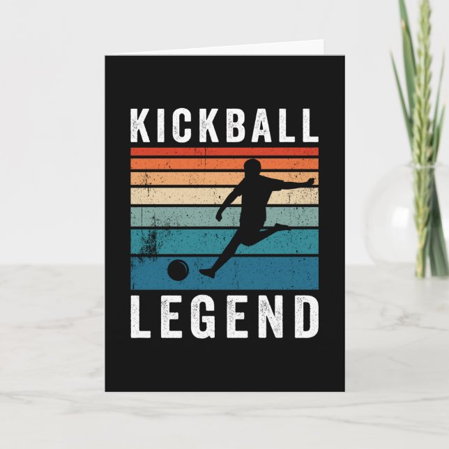 Kickball Legend Kort (Framsida)