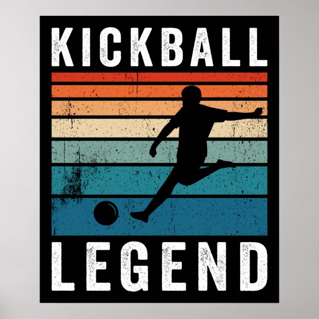 Kickball Legend Poster (Framsidan)