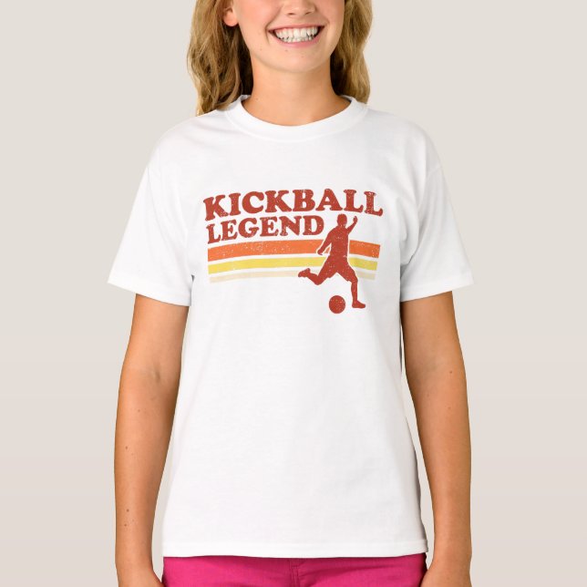 Kickball legendT-tröja T Shirt (Framsida)