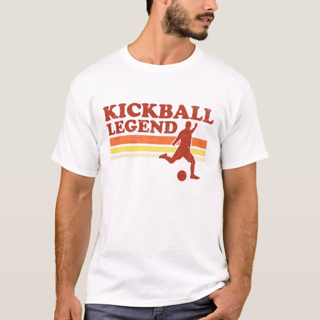 Kickball legendT-tröja T Shirt (Framsida)
