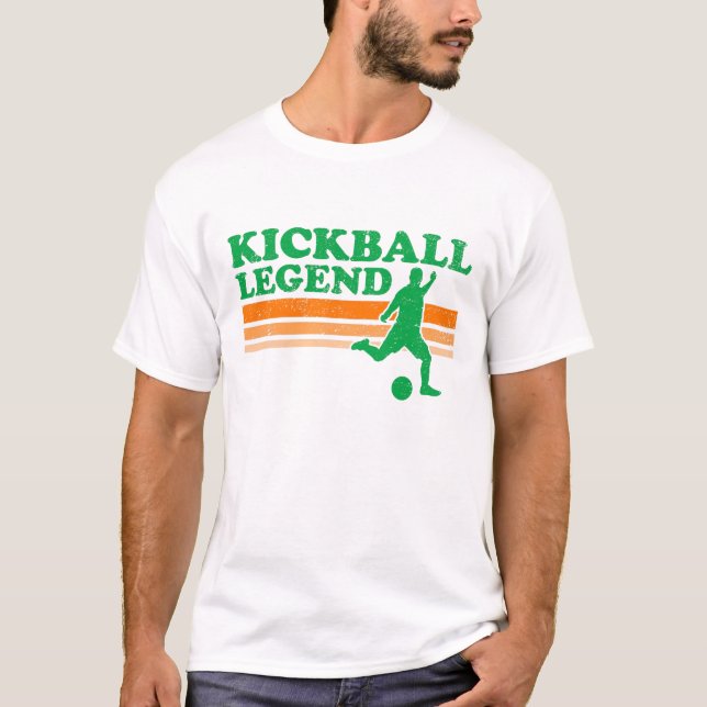 Kickball legendT-tröja Tee Shirt (Framsida)