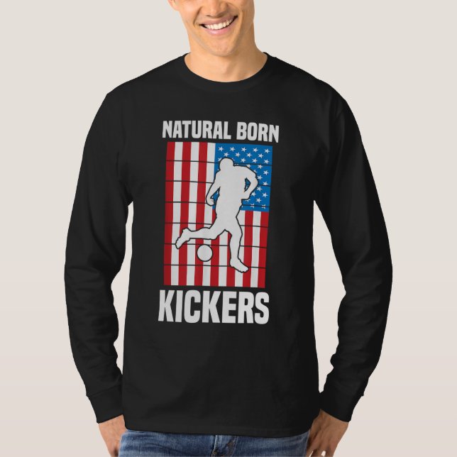 Kickball - Natural Born Kickers - American - Camp T Shirt (Framsida)