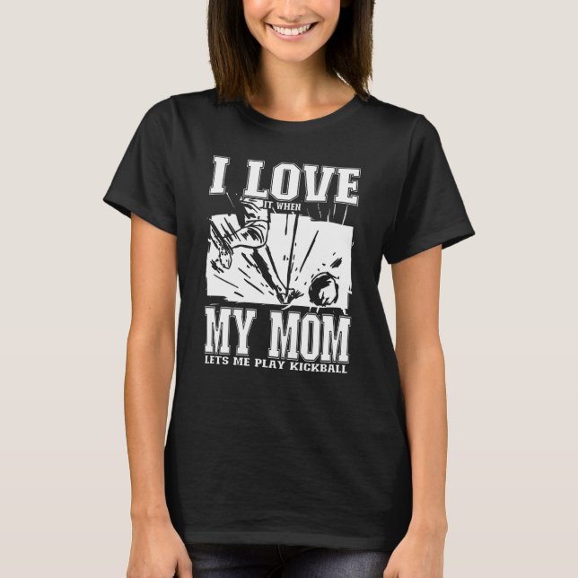 Kickball Player Kids T Shirt (Framsida)