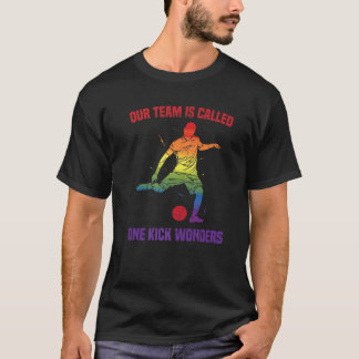 Kickball - vårt team kallas för ett knivigt underv t shirt