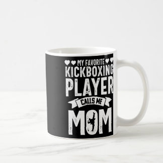 Kickboxande Mamma Rolig Kampsport Karate Muay Kaffemugg