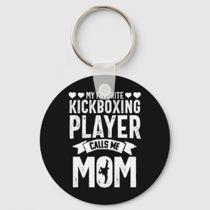 Kickboxande Mamma Rolig Kampsport Karate Muay Nyckelring