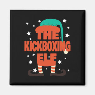 Kickboxande Tomte Jul Pyjamas - Kickboxande C Magnet