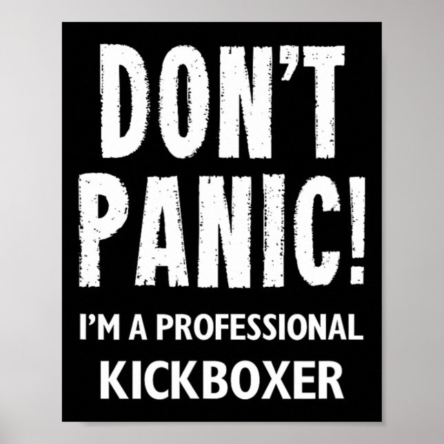 Kickboxare Poster (Framsidan)