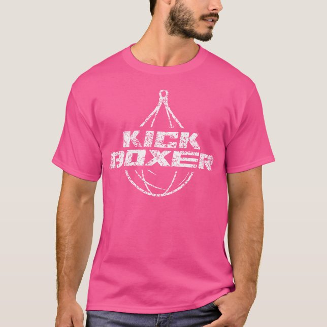 Kickboxer Kick Boxing Martial Arts Kickboxing Kick T Shirt (Framsida)