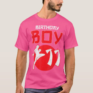 Kickboxing 11 år gammal födelsedagskonst Martialko T Shirt