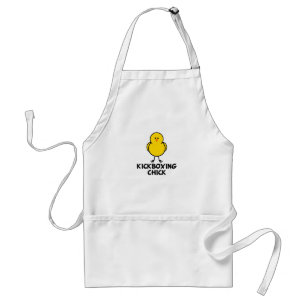 Kickboxing chick förkläde