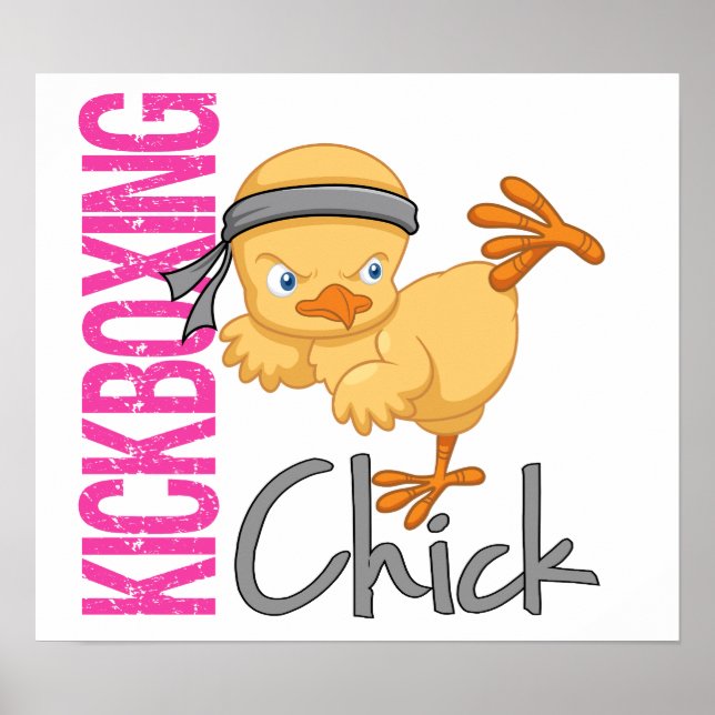 Kickboxing-Chick Poster (Framsidan)