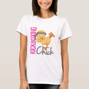Kickboxing chick t shirt