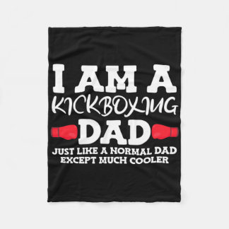 Kickboxing Dad  Fleecefilt