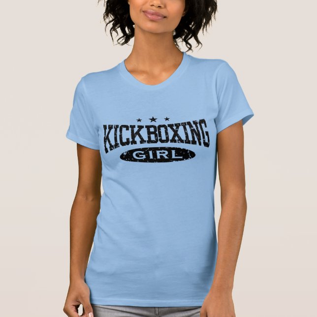 Kickboxing Girl Tee (Framsida)