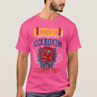 Kickboxing gör mig illa och din första lektion är t shirt