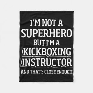 Kickboxing Instructor Kick Boxing Workout _5  Fleecefilt