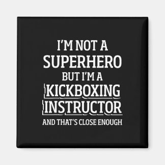 Kickboxing Instructor Kick Boxing Workout _5  Magnet