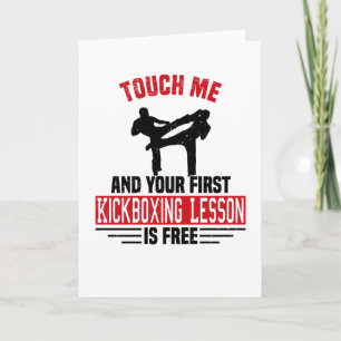 Kickboxing Kickboxer Martial Arts Boxer Sparring Kort