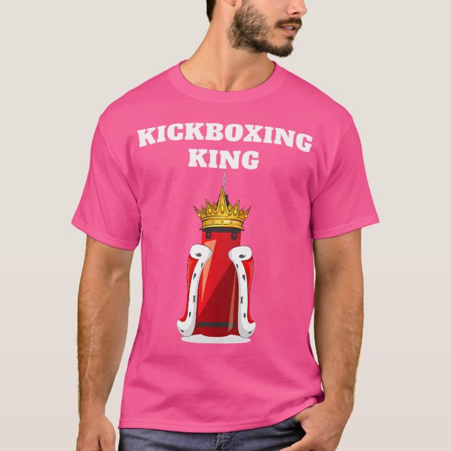 Kickboxing Kung Boys Kickboxer Kickboxer T Shirt (Framsida)